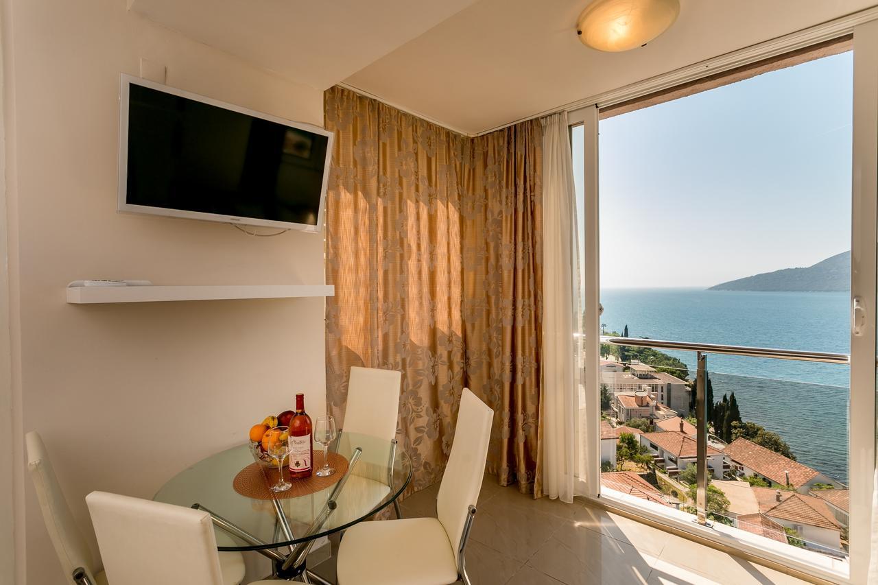 Penthouse View Hn Leilighet Herceg Novi Eksteriør bilde